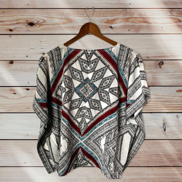 Chico's Scarf type blouse size 0 - Picture 2 of 5